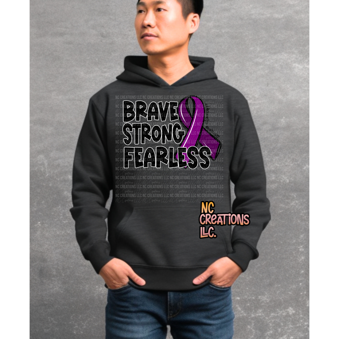 Alzheimers Awareness Hooded Sweatshirt