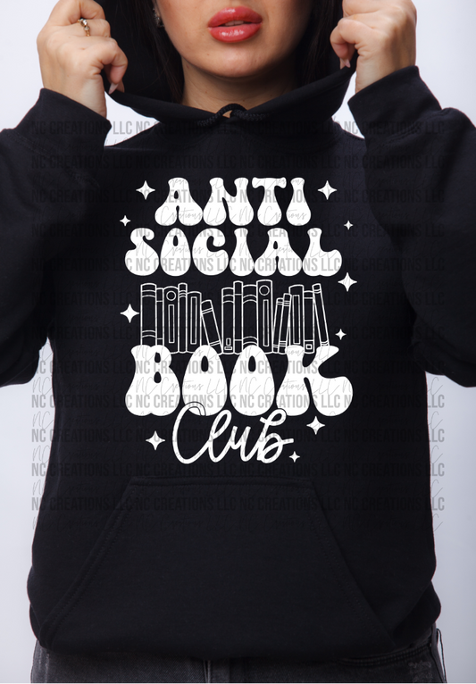 Anti Social Book Club White Wholesale