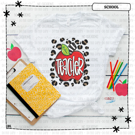 Apple Teacher Leopard