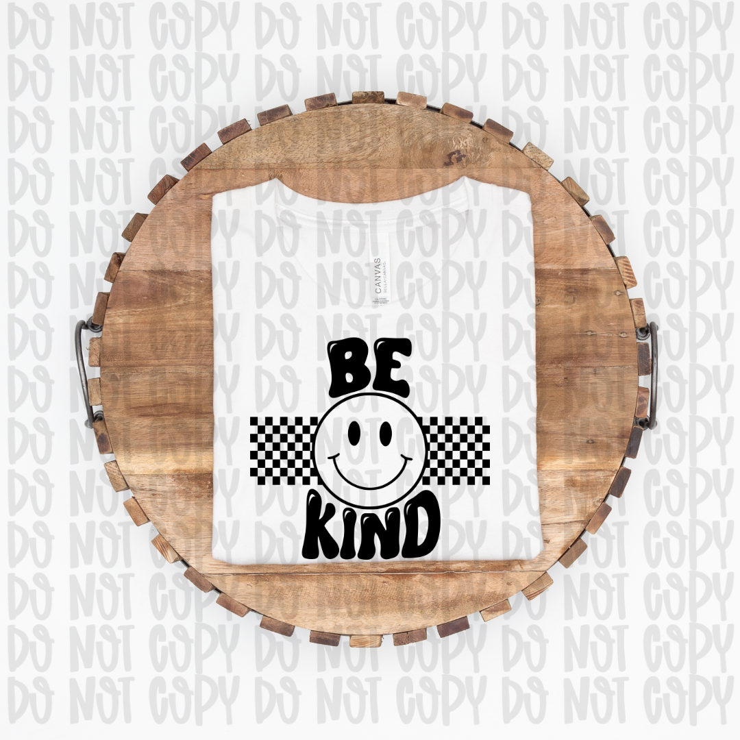 Be Kind Checkered