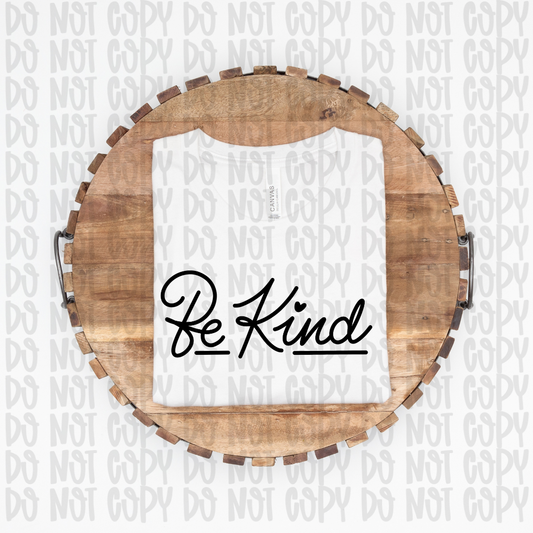 Be Kind Hand Lettered