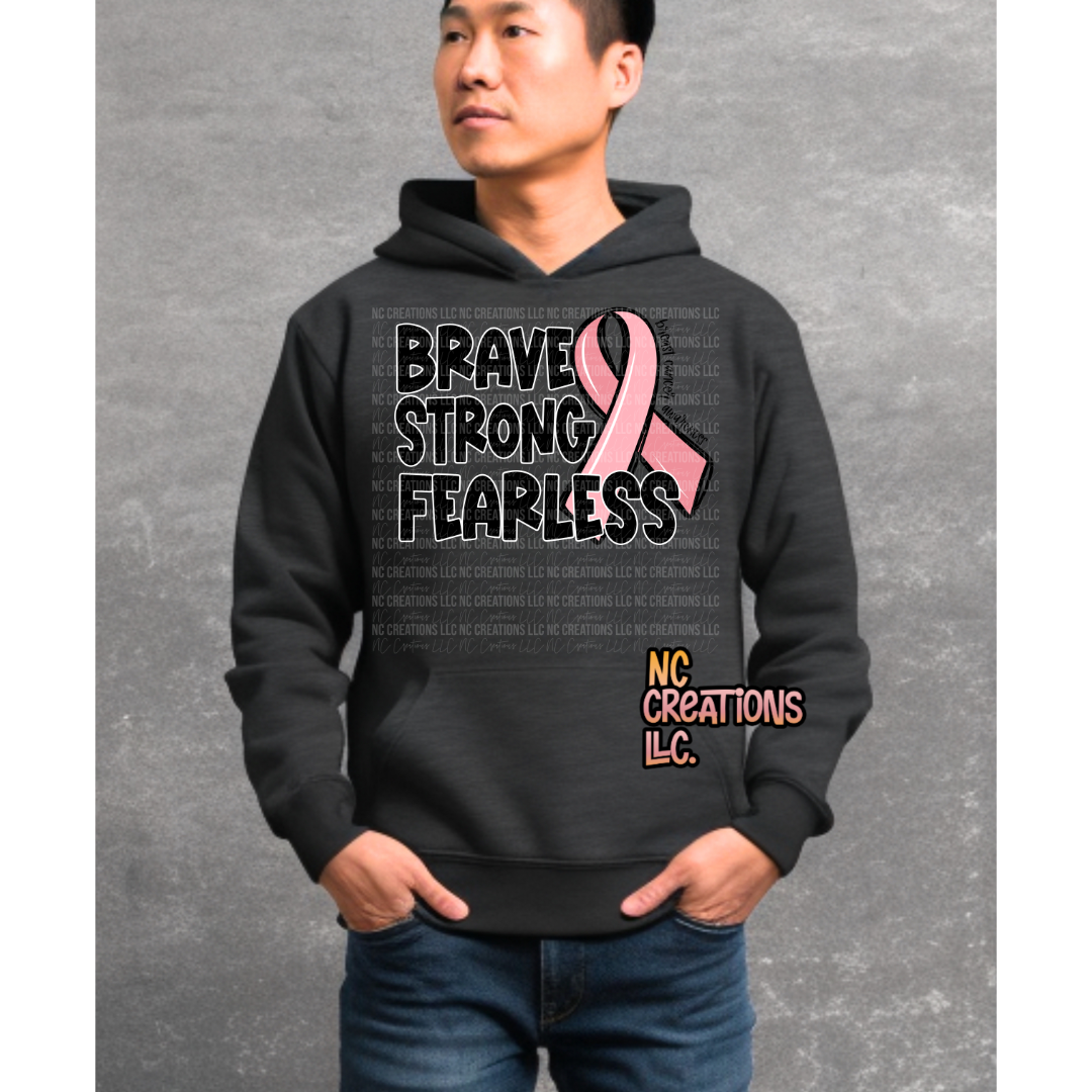 Breast Cancer Awareness Hooded Sweatshirt