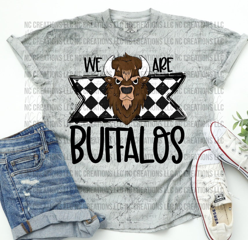 We Are Buffalos Mascot