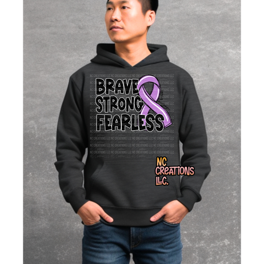 Cancer Awareness Hooded Sweatshirt