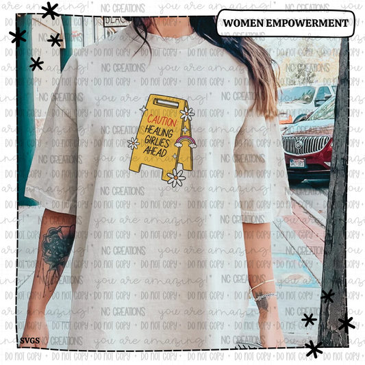 Caution Healing Girlies Ahead Wholesale