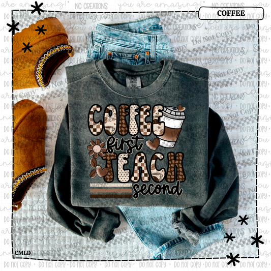 Coffee first teach second Wholesale