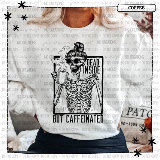 Dead Inside But Caffeinated Coffee Cup Wholesale