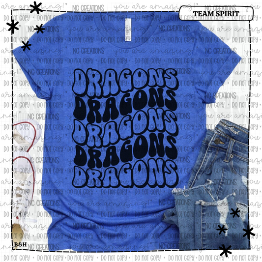 Dragons Stacked