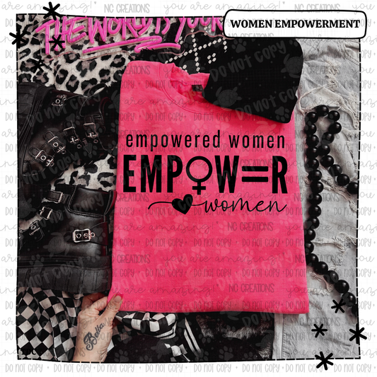 Empowered Women Black Wholesale