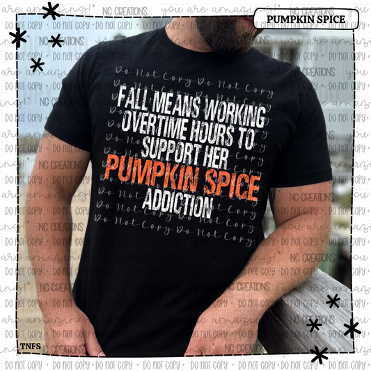Fall Means Working Overtime to Support Her Pumpkin Spice Addiction
