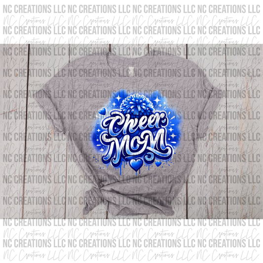 Cheer Mom Faux Airbrush