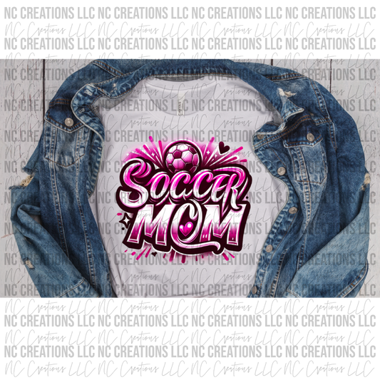 Soccer Mom Faux Airbrush Wholesale