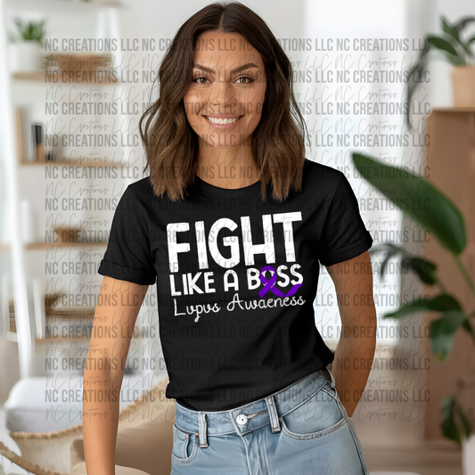 Fight Like A Boss Lupus Awareness