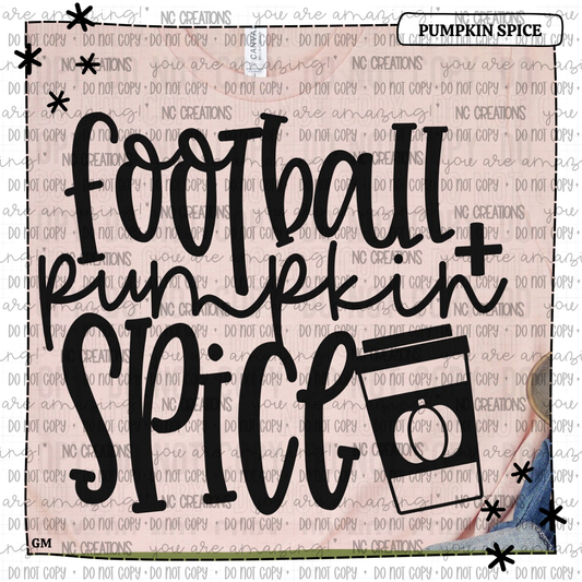 Football + Pumpkin Spice