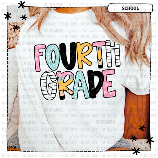 Fourth Grade Doodle