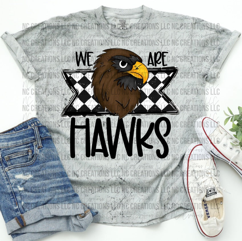 We Are Hawks Mascot