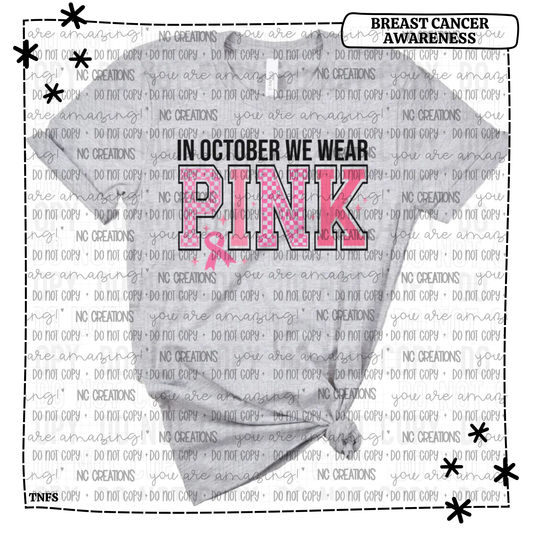 In October We Wear Pink Alt