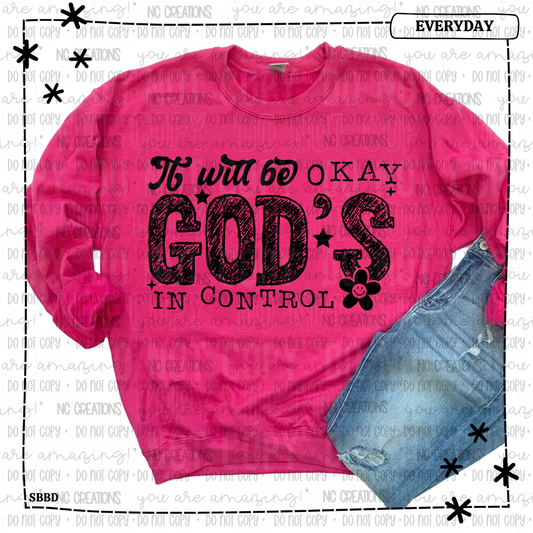It will be okay, God's in control Wholesale