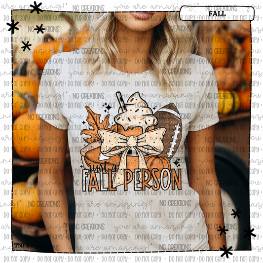 Just A Fall Person