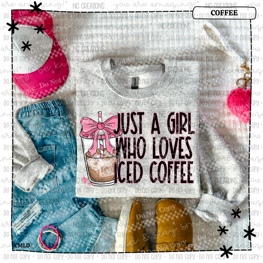 Just a Girl who loves iced coffee Wholesale