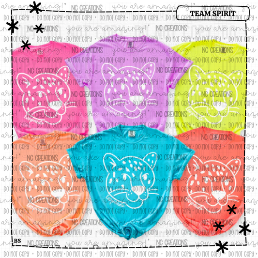 Leopards Doodle Mascot