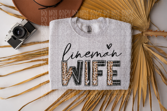 Lineman Wife Graphic Tee Wholesale