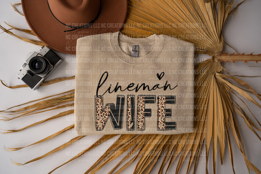 Lineman Wife Graphic Tee