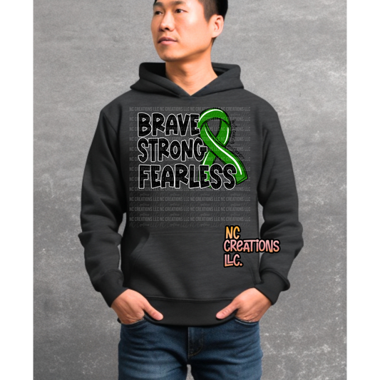 Liver Cancer Awareness Hooded Sweatshirt