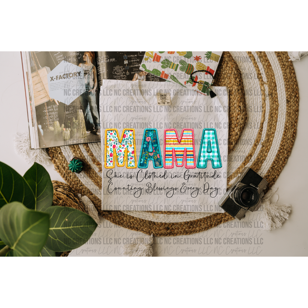 Mama Clothed In Gratitude Wholesale