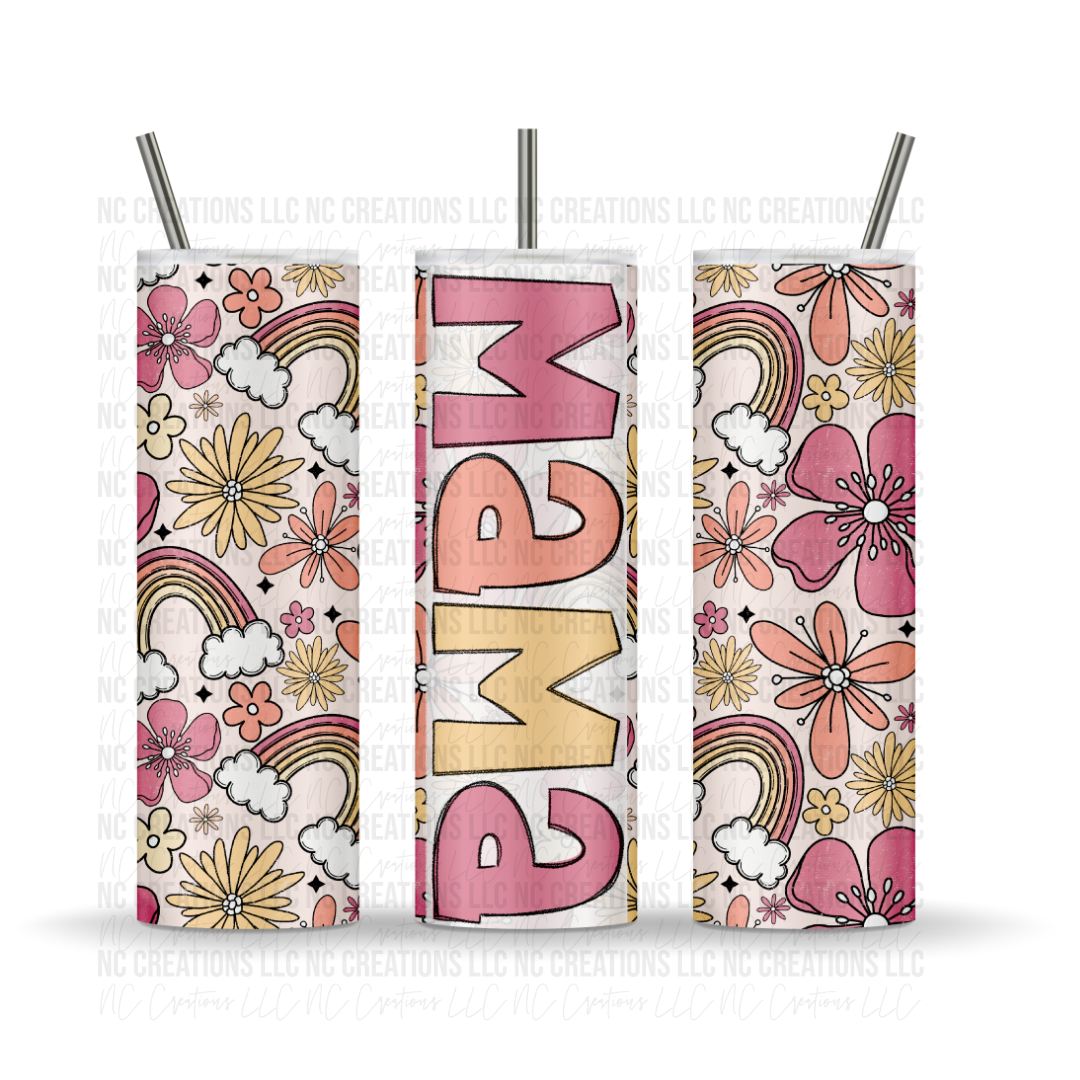 Mama Floral 20oz Tumbler