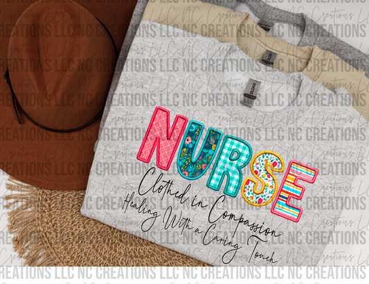 Nurse Clothed In Compassion