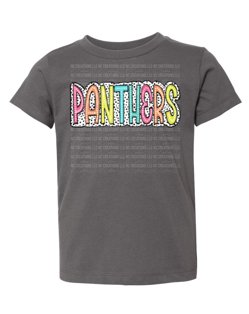 Panthers Bright Dalmatian Dots Kids