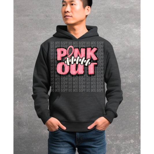 Pink Out Hooded Sweatshirt Wholesale & Dropship