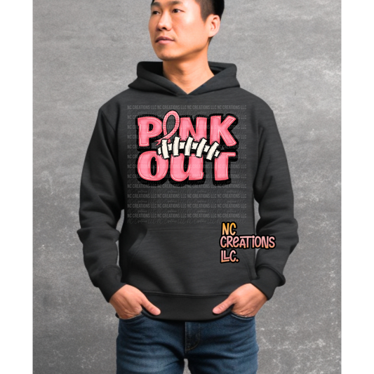 Pink Out Hooded Sweatshirt