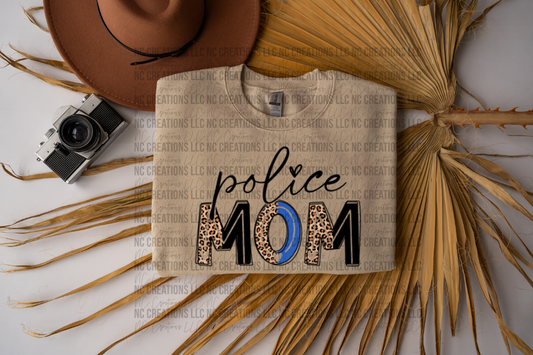 Police Mom Graphic Tee