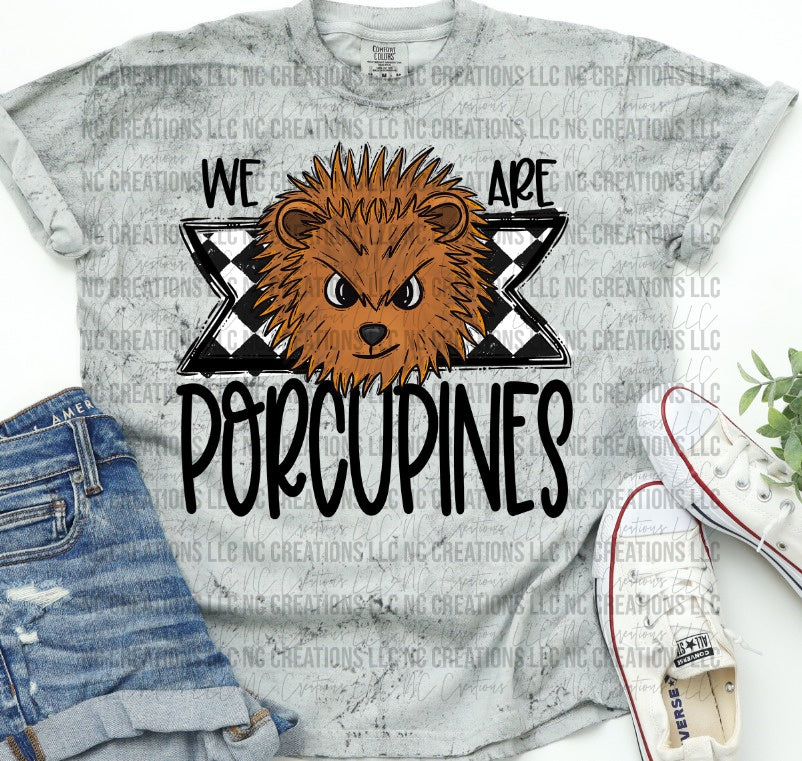 We Are Porcupines Mascot