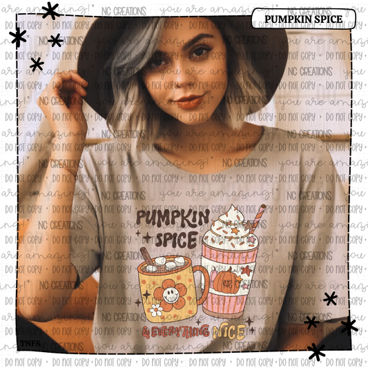 Pumpkin Spice & Everything Nice retro