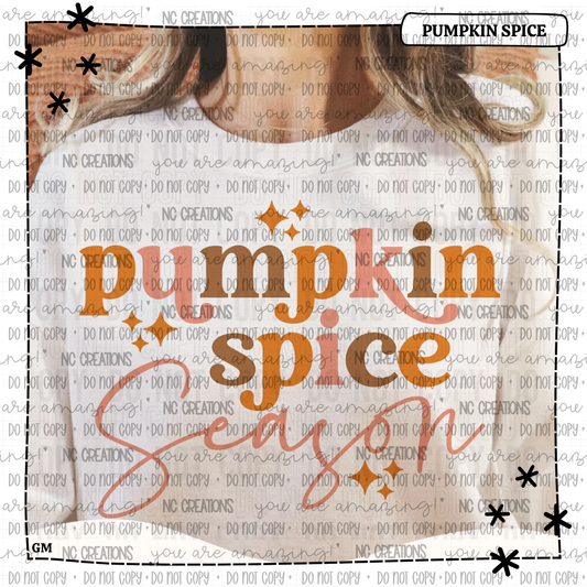 Pumpkin Spice Season Pastel
