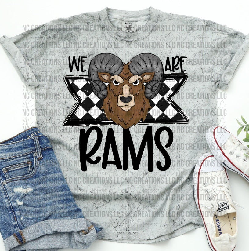 We Are Rams Mascot