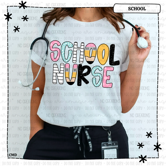 School Nurse Doodle