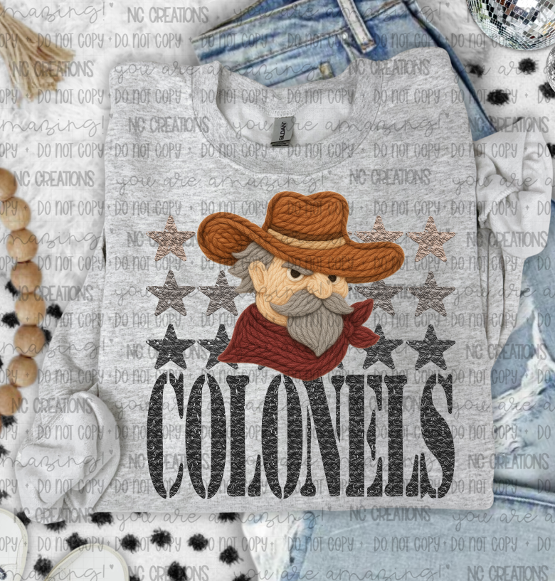 Colonels Yarn Mascot
