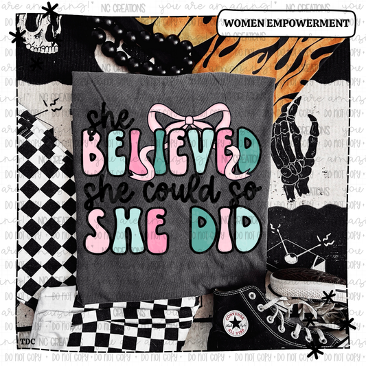 She believed she could so she did Wholesale