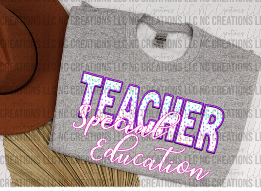 Special Education Teacher Polka Dots Wholesale