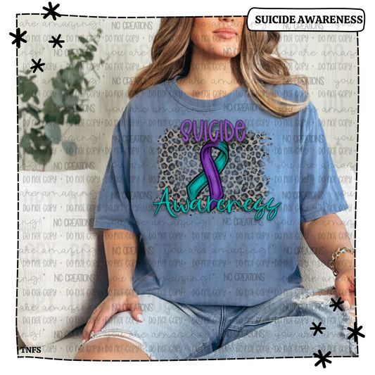Suicide Awareness Leopard