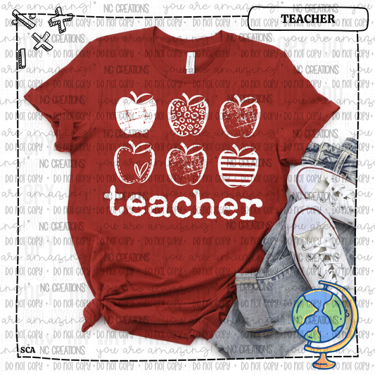 Teacher Multi Apple