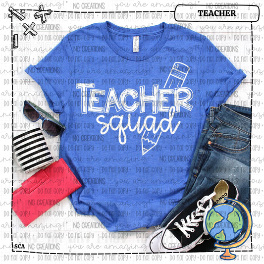 Teacher Squad Pencil