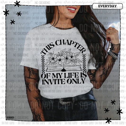 This Chapter of my life is invite only Wholesale