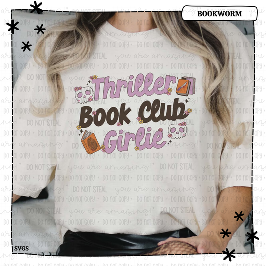 Thriller Book Club Girlie