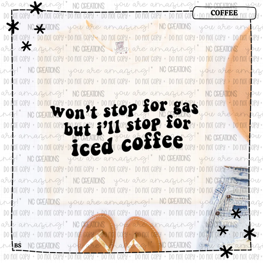 Won't Stop for Gas Wholesale