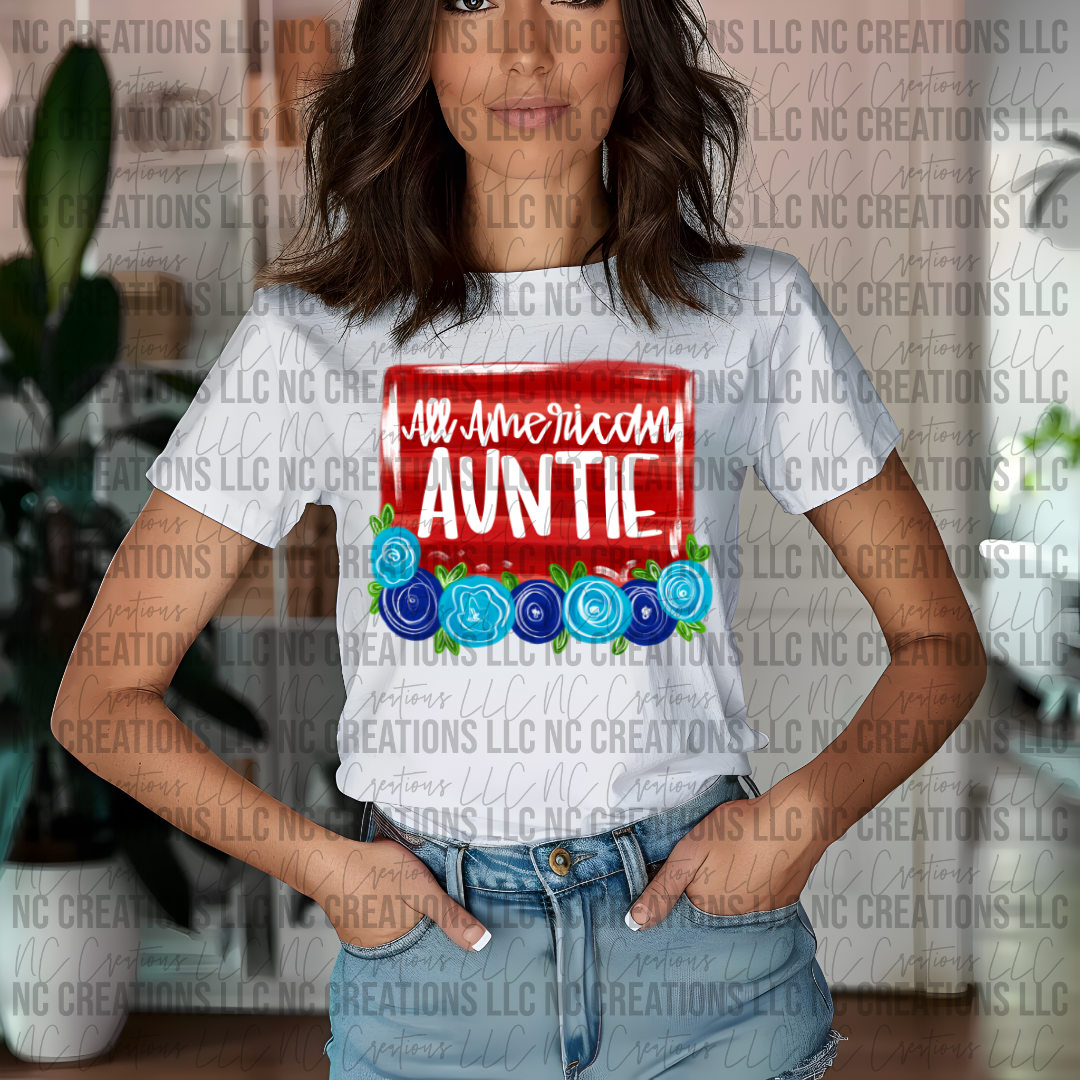 All American Auntie Floral